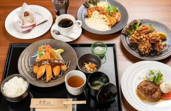 白浜にて営業している飲食店は美味しい定食メニューをご用意しております